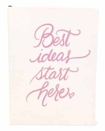Best Ideas Start Here A5 Deluxe Journal