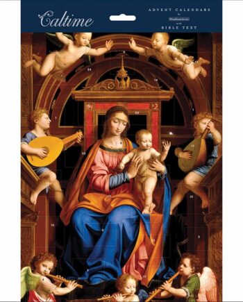 Enthroned With Angels Portrait Advent Calendar