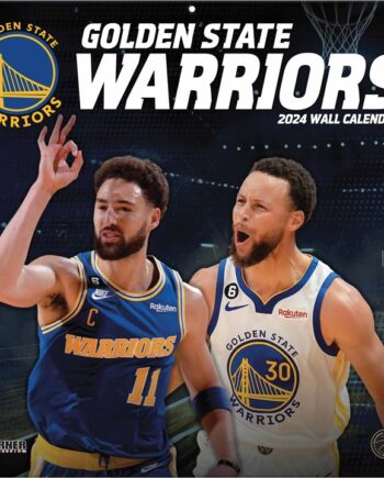 Golden State Warriors NBA Calendar 2024