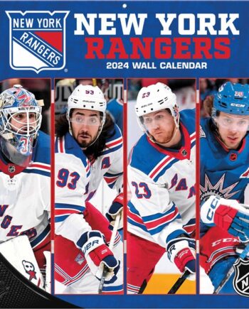 New York Rangers NHL Calendar 2024
