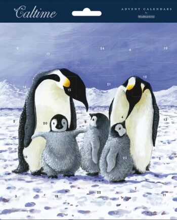 Penguins Happy Family Square Advent Calendar
